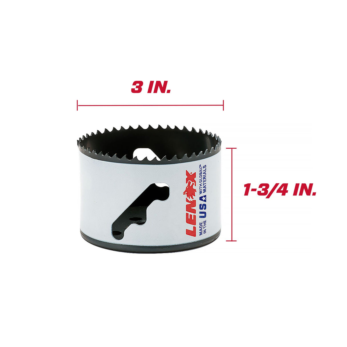 3-in Bi-metal Non-arbored Hole Saw LXAH13