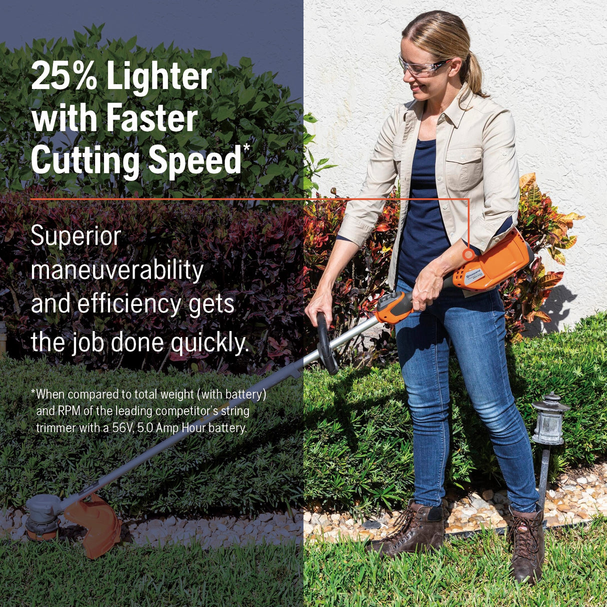 Weed Eater 320iL 40-volt 16-in Straight Shaft Battery String Trimmer 4 Ah (Battery and Charger Included) 970480104