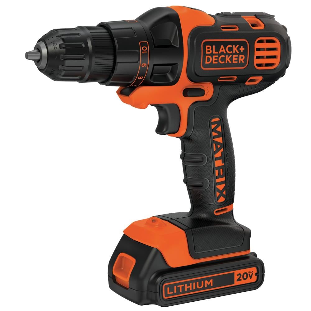 Matrix 20-volt Max 3/8-in Keyless Cordless Drill (1-Battery Included, Charger Included) BDCDMT120C