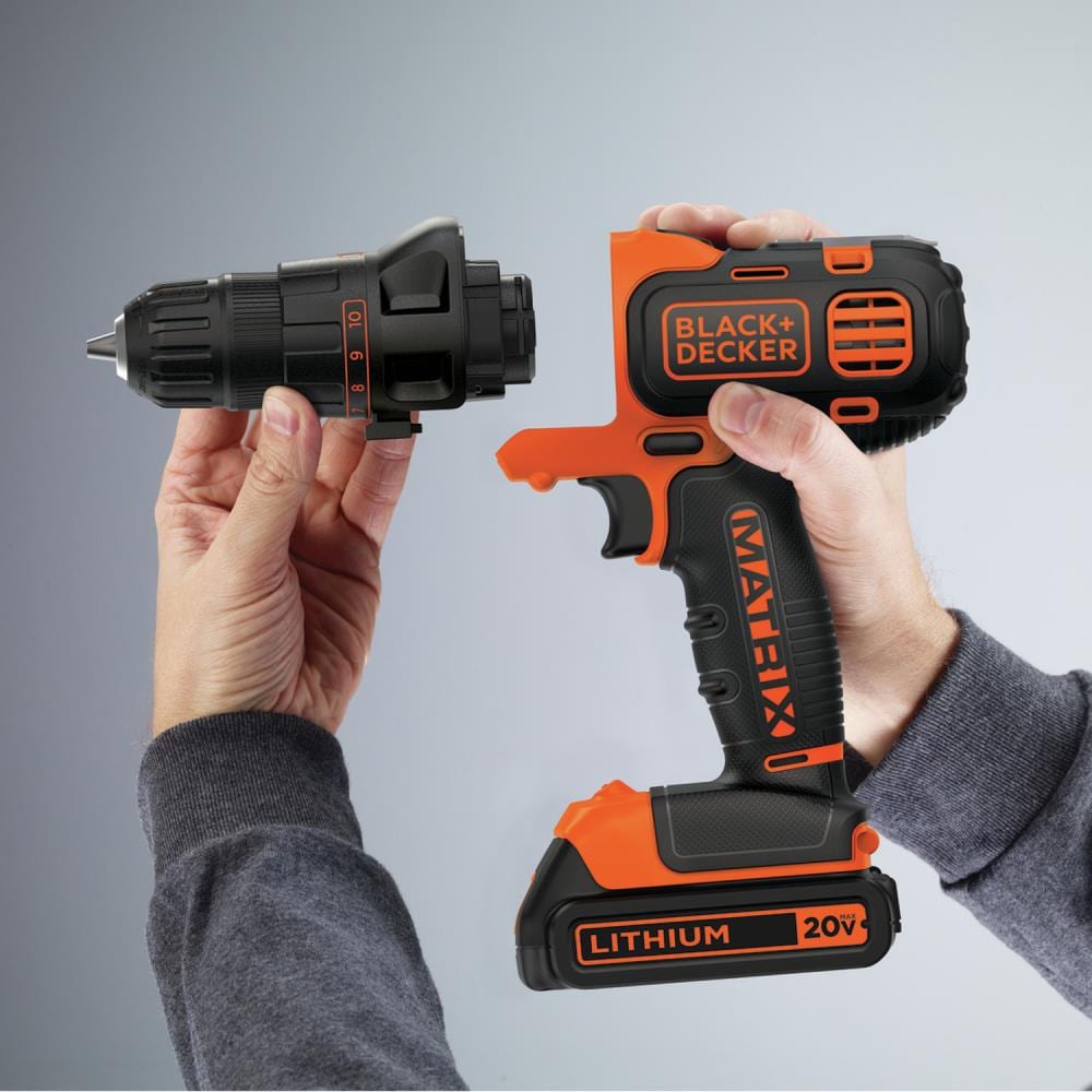 Matrix 20-volt Max 3/8-in Keyless Cordless Drill (1-Battery Included, Charger Included) BDCDMT120C