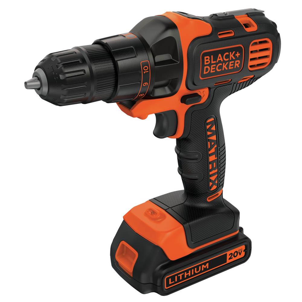 Matrix 20-volt Max 3/8-in Keyless Cordless Drill (1-Battery Included, Charger Included) BDCDMT120C