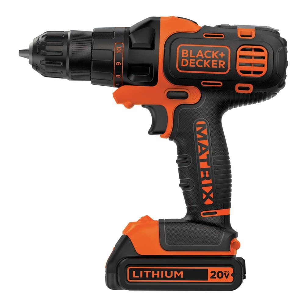 Matrix 20-volt Max 3/8-in Keyless Cordless Drill (1-Battery Included, Charger Included) BDCDMT120C