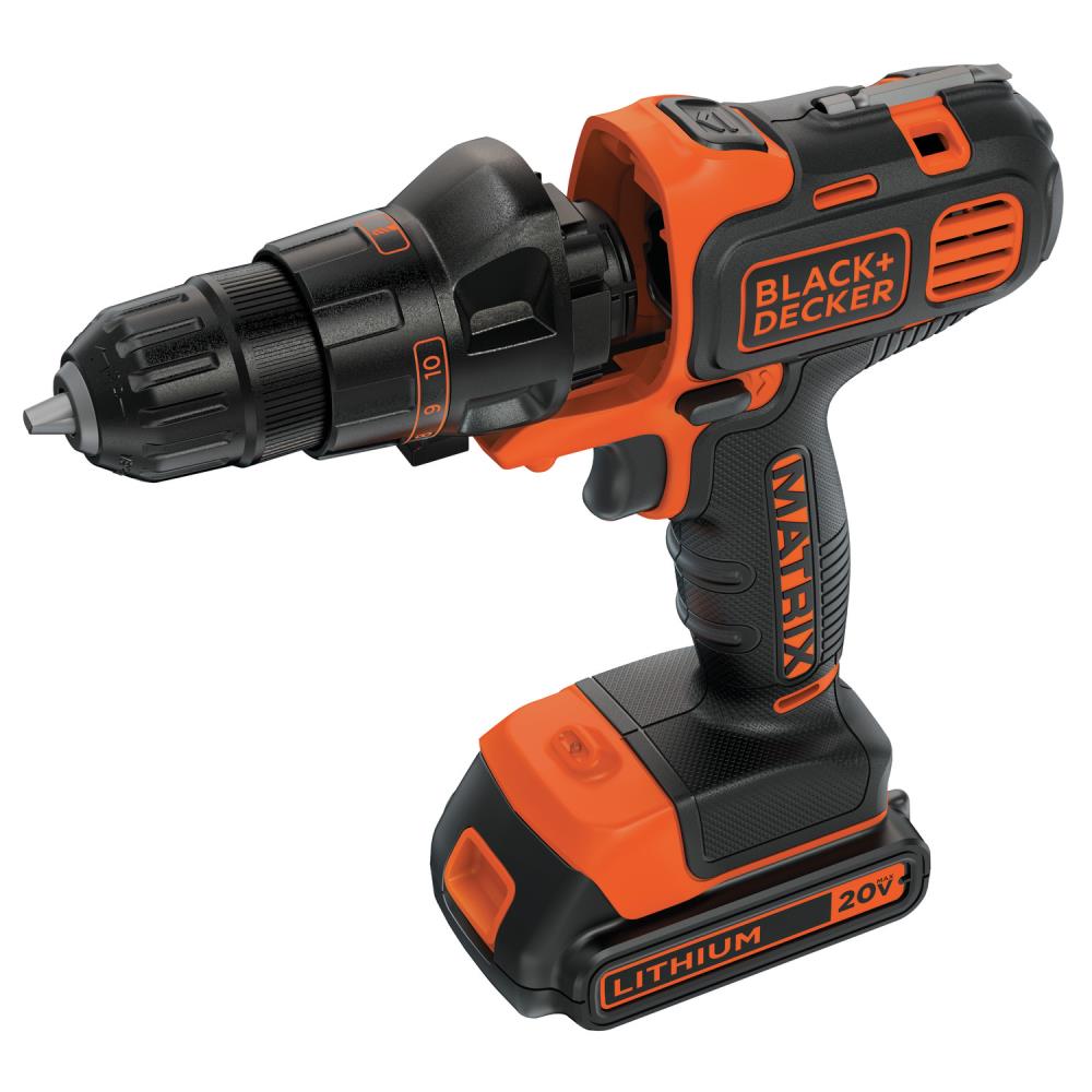 Matrix 20-volt Max 3/8-in Keyless Cordless Drill (1-Battery Included, Charger Included) BDCDMT120C