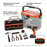 29-Piece Household Tool Set with Hard Case BCKSB29C1