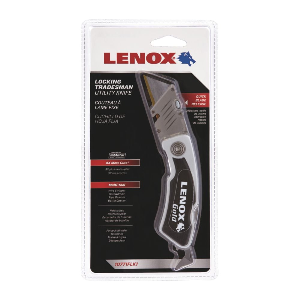 3/4-in 1-Blade Folding Utility Knife 10771FLK1