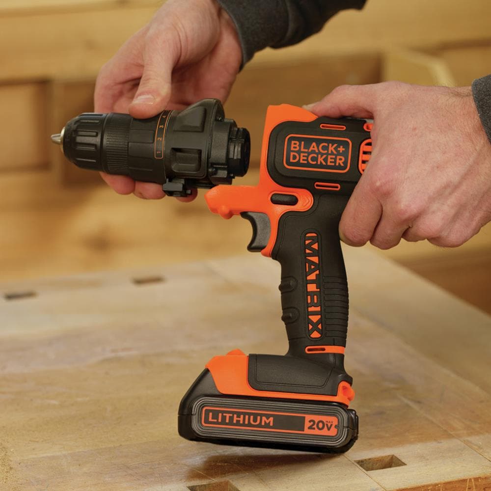 Matrix 20-volt Max 3/8-in Keyless Cordless Drill (1-Battery Included, Charger Included) BDCDMT120C