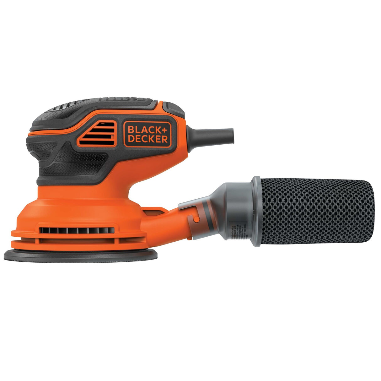 2.4-Amp Corded Orbital Sander with Dust Management BDERO600