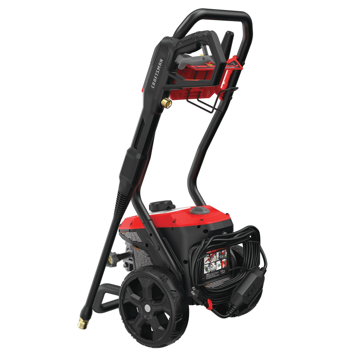 1900 PSI 1.2-GPM Cold Water Electric Pressure Washer with 3 Spray Tips and Surface Cleaner CMEPW1900VA