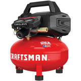 V20 RP 2.5-Gallon Portable Electric Cordless 125 PSI Pancake Air Compressor CMCC2520B