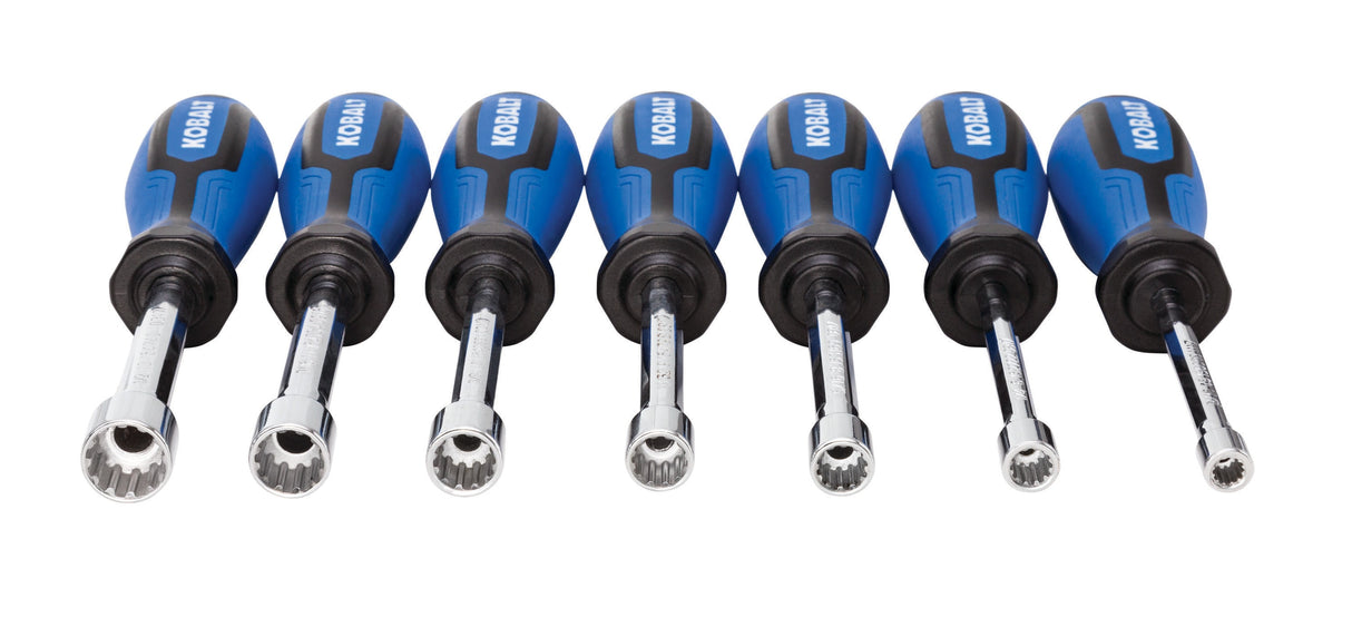 7-Piece SAE and Metric Combination Spline Nut Driver Set 87050