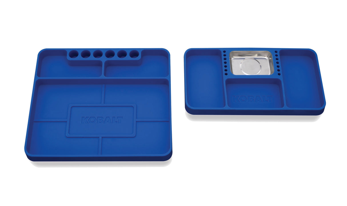 Silicone Organizer Insert 2-pc Silicone Tool Tray Set with Magnetic Insert 81694