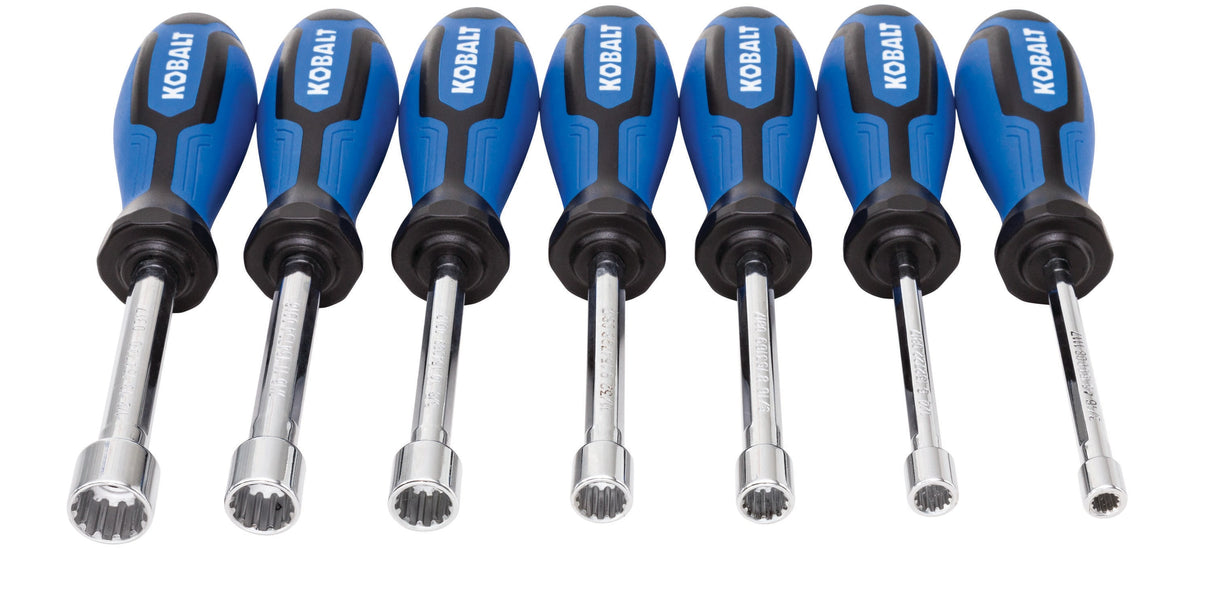 7-Piece SAE and Metric Combination Spline Nut Driver Set 87050