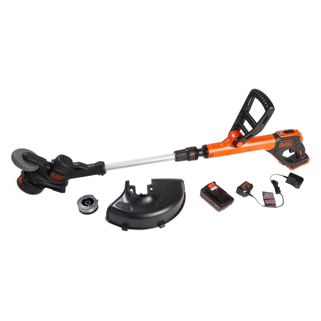 EASYFEED 20-volt Max 12-in Straight Shaft Battery String Trimmer 2 Ah (Battery and Charger Included) LSTE522