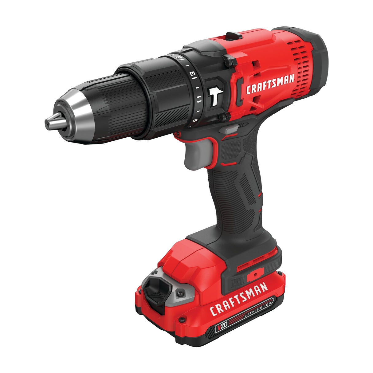 V20 1/2-in 20-volt Max Variable Cordless Hammer Drill (2-Batteries Included) CMCD711C2