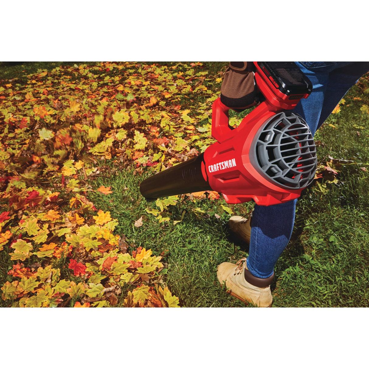 20-volt Max 340-CFM 90-MPH Battery Handheld Leaf Blower 2 Ah (Battery and Charger Included) CMCBL700D1