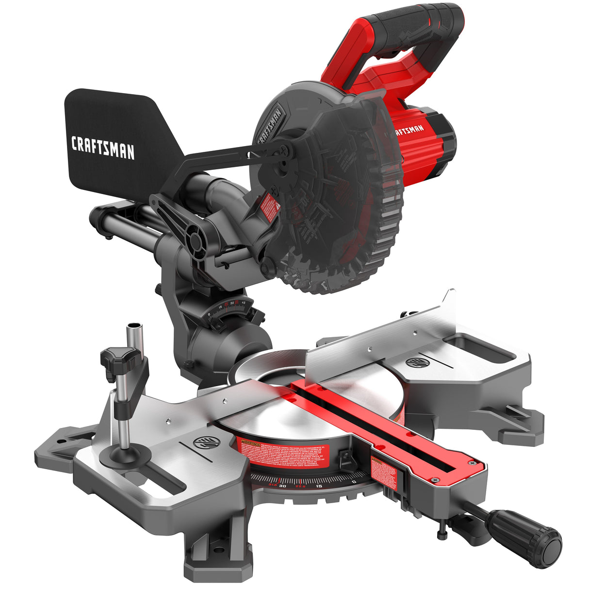 V20 7-1/4-in 20-volt Max Single Bevel Sliding Compound Cordless Miter Saw (Battery and Charger Included) CMCS714M1