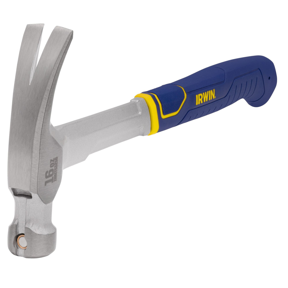 16-oz Smooth Face Steel Head Steel Claw Hammer IWHT51216