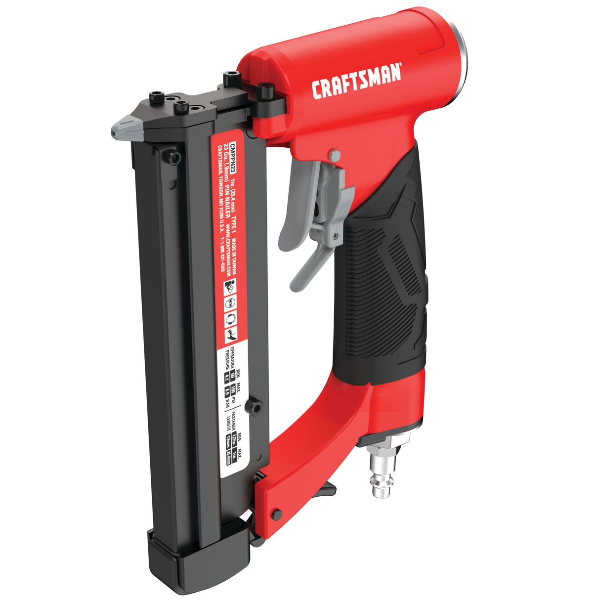 1-in 23-Gauge Pneumatic Pin Nailer CMPPN23