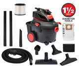 4-Gallon 5.5-HP Corded Wet/Dry Shop Vacuum with Accessories Included 5830411