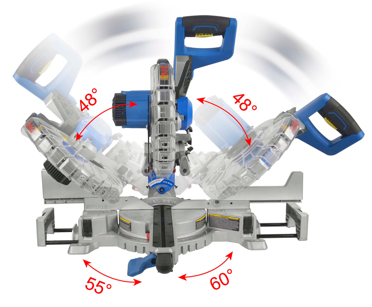 Compact 10-in 15-Amp Dual Bevel Sliding Compound Corded Miter Saw SM2518LW