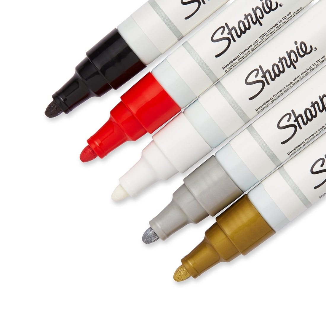 Oil-based 5-Pack Medium Point Paint Pen/Marker 1770458