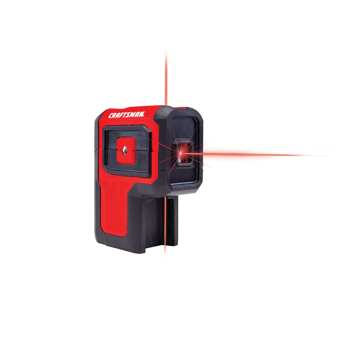 Red 100-ft Self-Leveling Outdoor 3 Spot Beam Line Generator Laser Level Kit CMHT77632