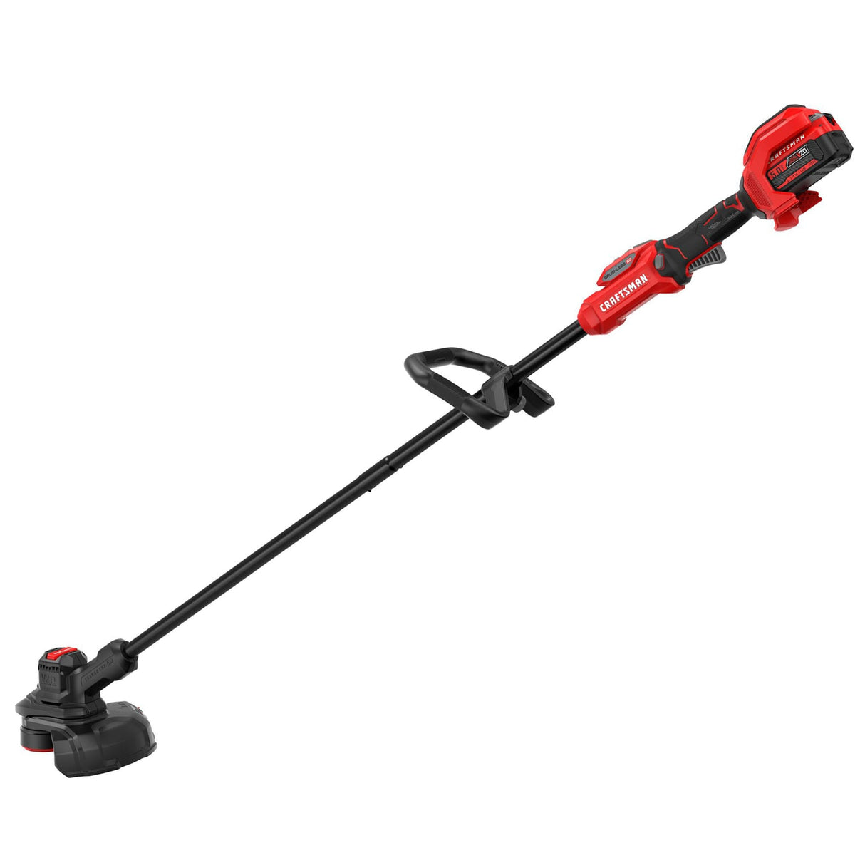 V20 Brushless RP 20-volt Max 13-in Straight Shaft Battery String Trimmer 5 Ah (Battery and Charger Included) CMCST930P1