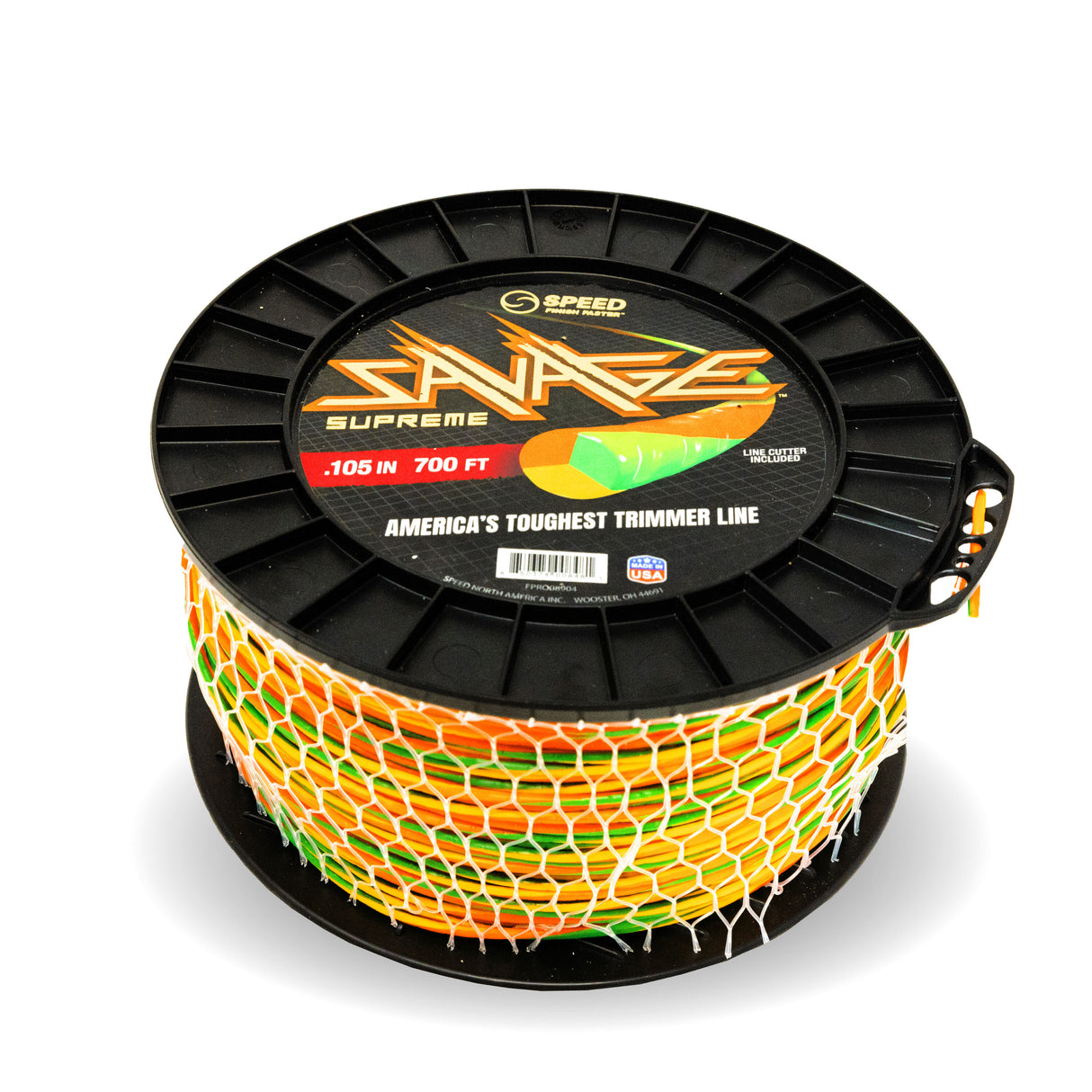 SAVAGE SUPREME 0.105-in x 700-ft Spooled Trimmer Line FPRO08904