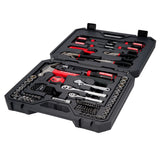 102-Piece Standard (SAE) and Metric Polished Chrome Mechanics Tool Set with Hard Case CMMT99449