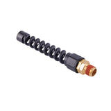 Field Repair Hose End- 1/4-in (for Pu Hoses)- Brass, with Swivel SGY-AIR285