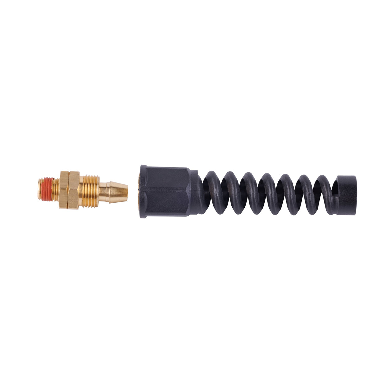 Field Repair Hose End- 3/8-in (for PVC and Hybrid Hoses) Brass, with Swivel SGY-AIR286