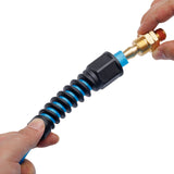 Field Repair Hose End- 3/8-in (for PVC and Hybrid Hoses) Brass, with Swivel SGY-AIR286