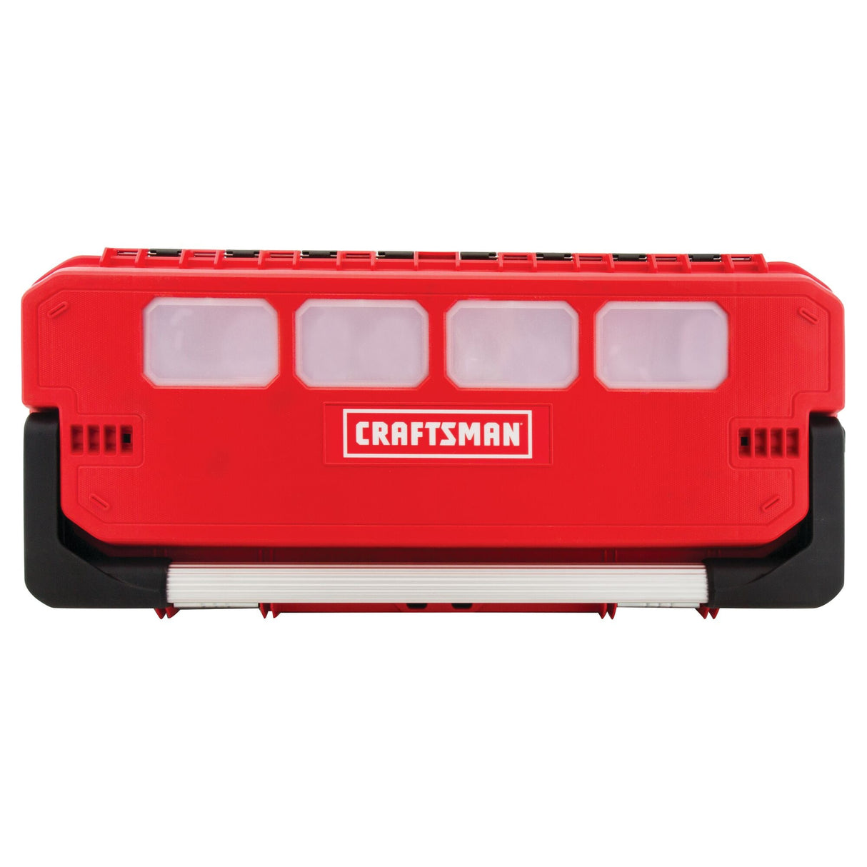 Pro 26-in W x 12-in H x 11-in D Red Plastic Tool Box CMST26320