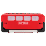 Pro 26-in W x 12-in H x 11-in D Red Plastic Tool Box CMST26320