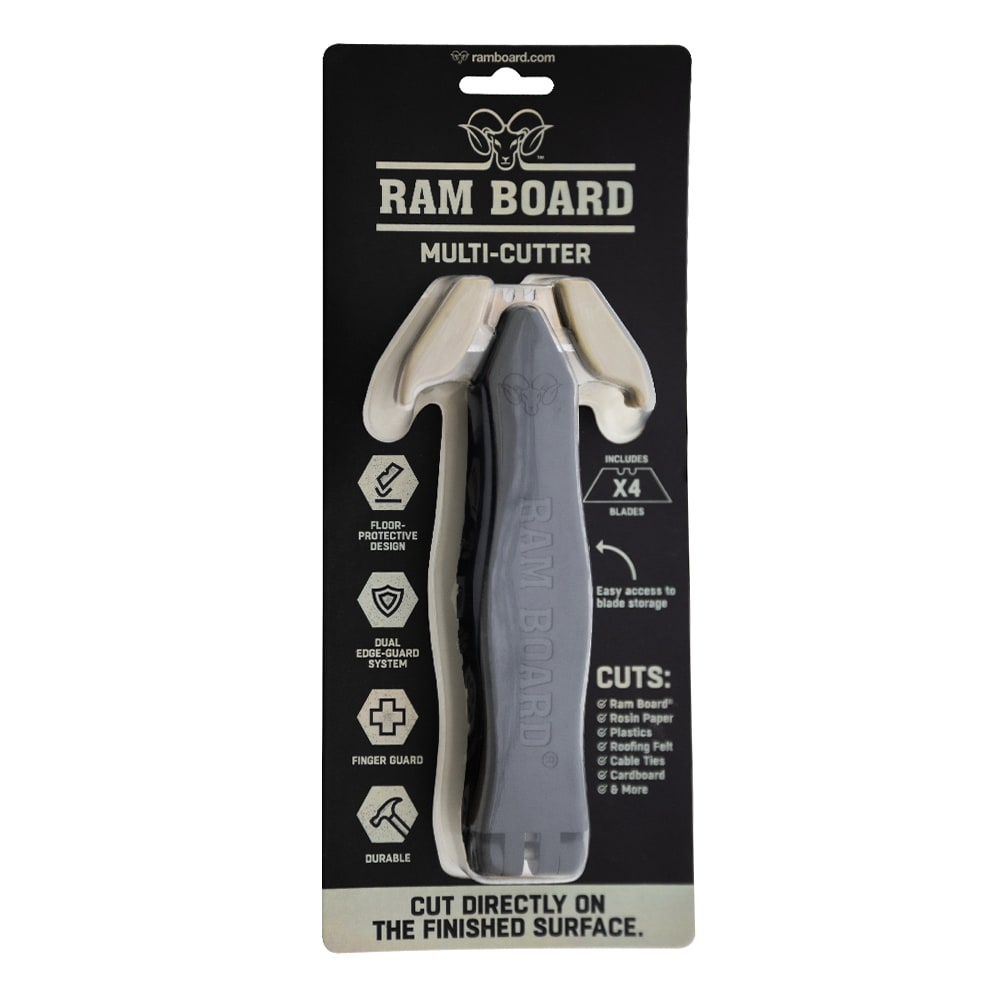 Multi Cutter 1-in 4-Blade Utility Knife with On Tool Blade Storage RBMCPDQ