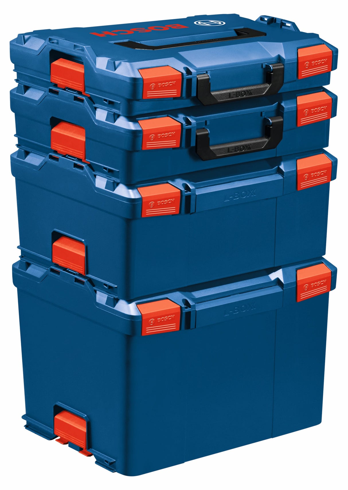 L-Boxx-4 14-in W x 15-in H x 17.5-in D Blue Plastic Tool Box LBOXX-4