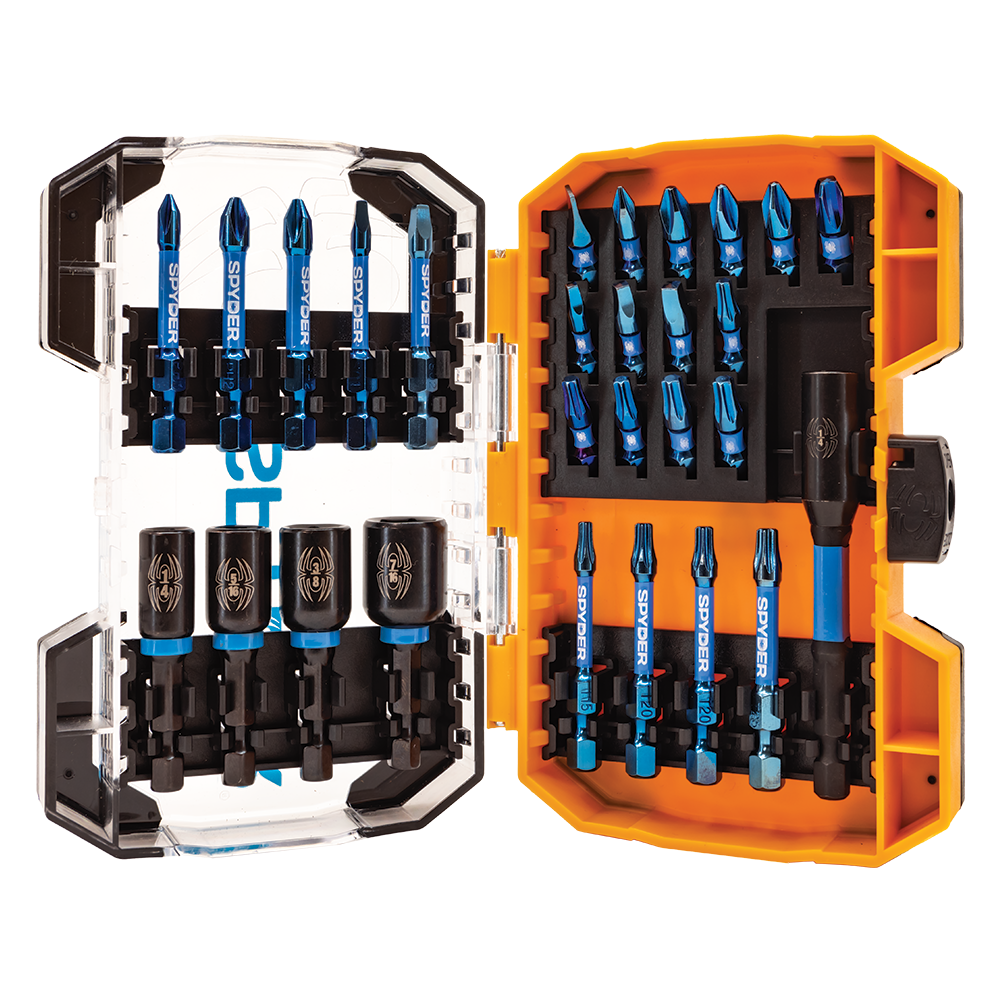 Mach-Blue 1/4-in x Phillips/Square/Torx Impact Driver Bit (28-Piece) 19078