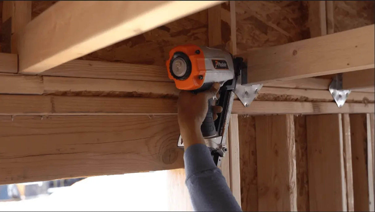 Positive Placement 1.5-in 30-Degree Pneumatic Metal-connecting Nailer 515850