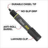 PRO Chisel Tip Black Permanent Marker 2178491