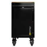 V-Series 63-in W x 40-in H 11-Drawer Steel Rolling Tool Cabinet (Black) CMSTVS6311BK