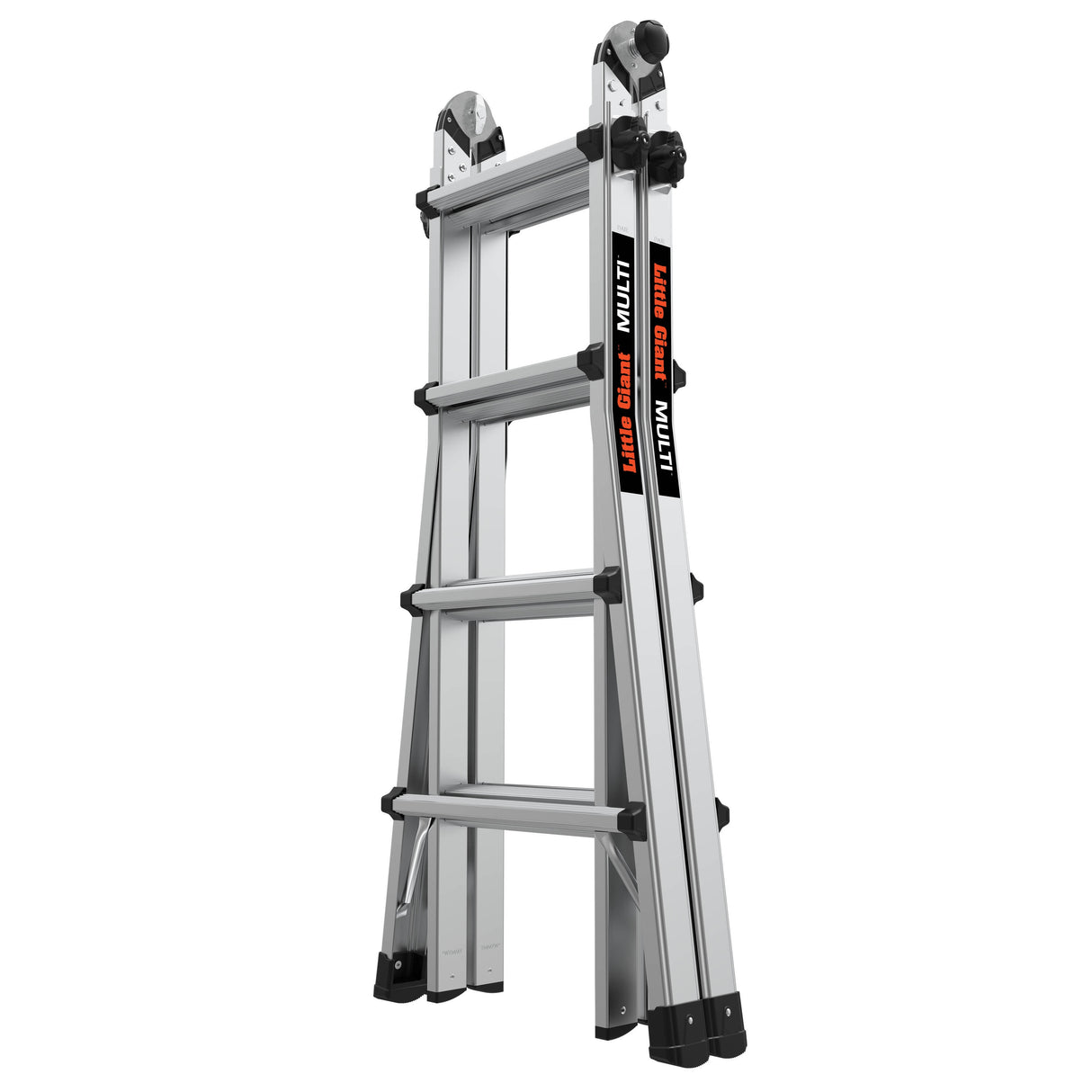 Multi M17 18-ft Reach Type 1a- 300-lb Load Capacity Telescoping Multi-Position Ladder 16517-002