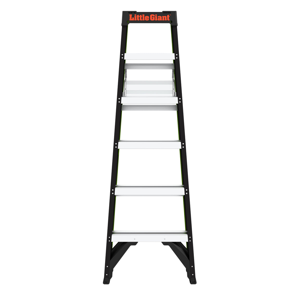A-Force 6-ft Fiberglass Type 1- 250-lb Load Capacity Step Ladder 15766-002