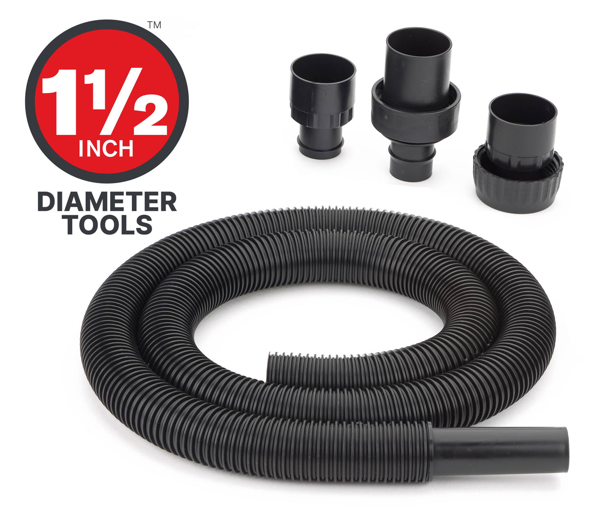 8-ft x 1.5-in Shop Vacuum Hose 9050511