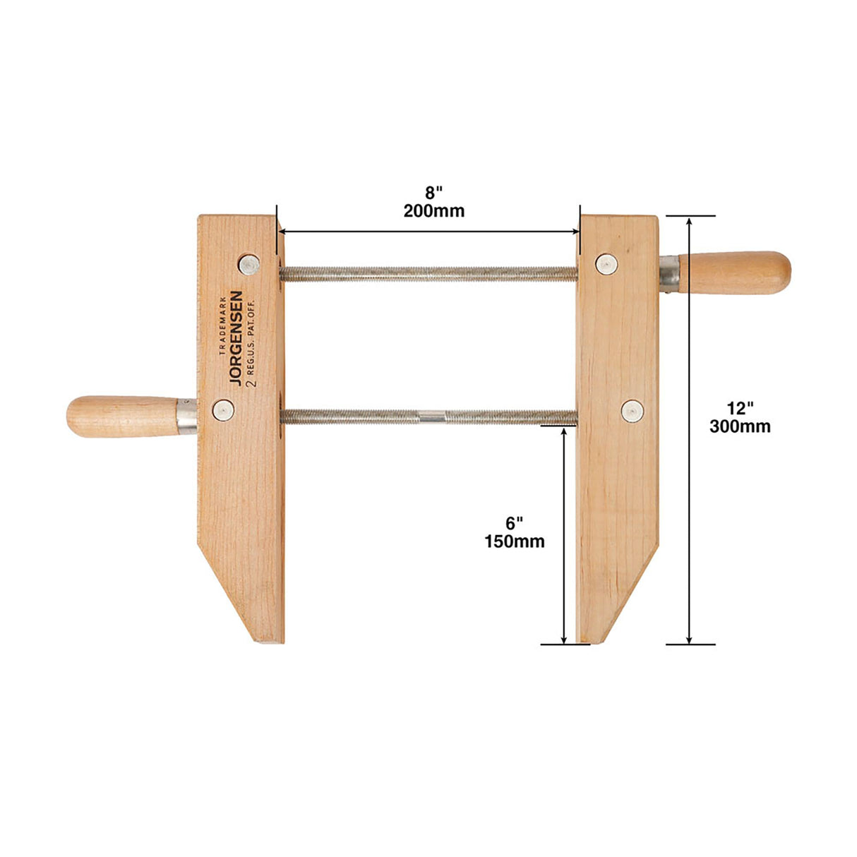 8-in Handscrew Clamp 2