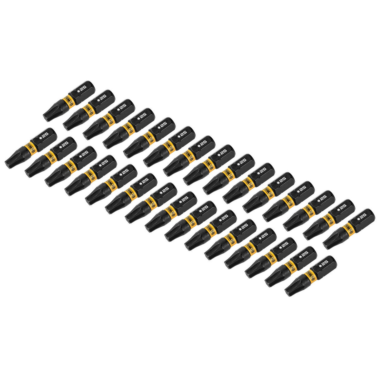 FlexTorq 1/4-in x 1-in Torx Impact Driver Bit (30-Piece) DWAF1TX25IR30