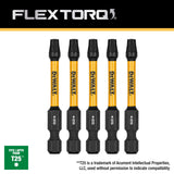 FlexTorq 1/4-in x 2-in Torx Impact Driver Bit DWAF2TX25IR5