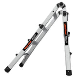 Multi M14 14.3-ft Reach Type 1a- 300-lb Load Capacity Telescoping Multi-Position Ladder 16513-002