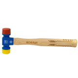 12-oz Smooth Face Rubber Head Wood Rubber Mallet KB-P088512