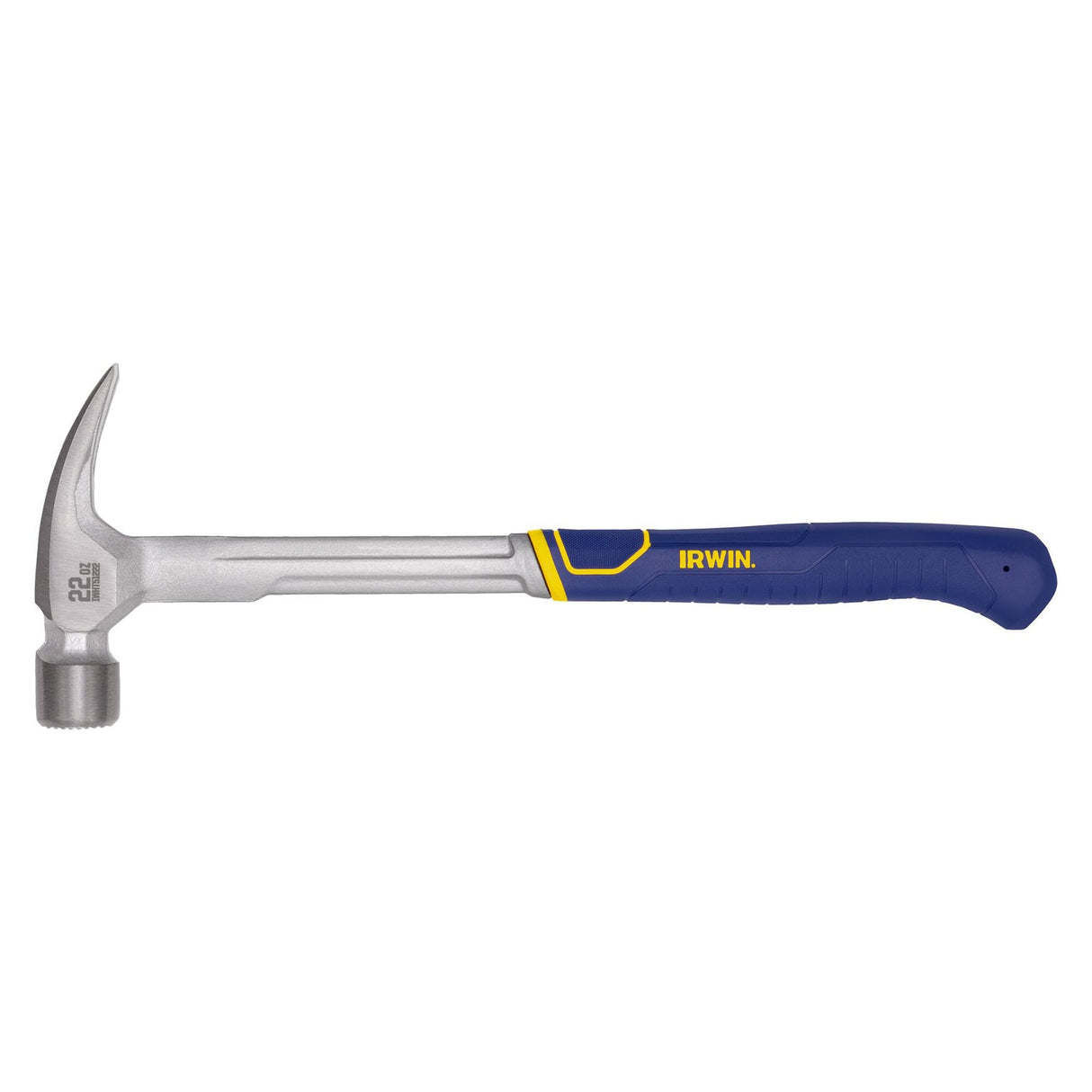 22-oz Smooth Face Steel Head Steel Claw Hammer IWHT51222