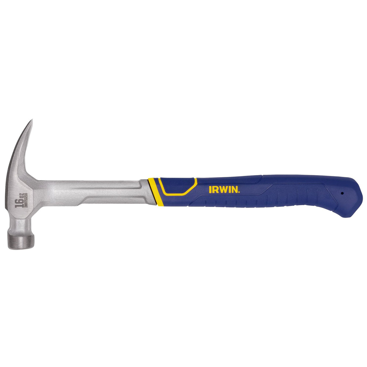 16-oz Smooth Face Steel Head Steel Claw Hammer IWHT51216